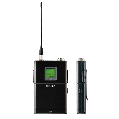 MW1 / UHF-R MW 바디팩 송신기