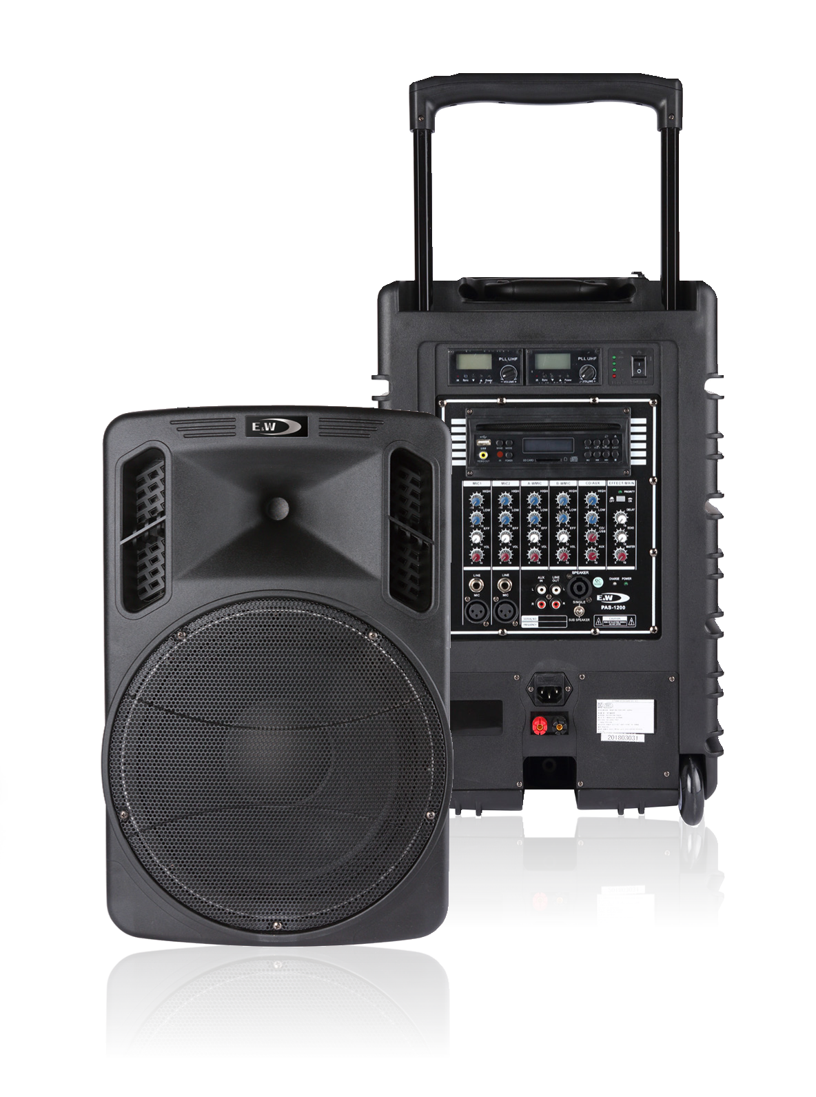 PAS-1200 충전식 이동앰프